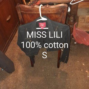 Miss Lilly 100% cotton short jaqcket